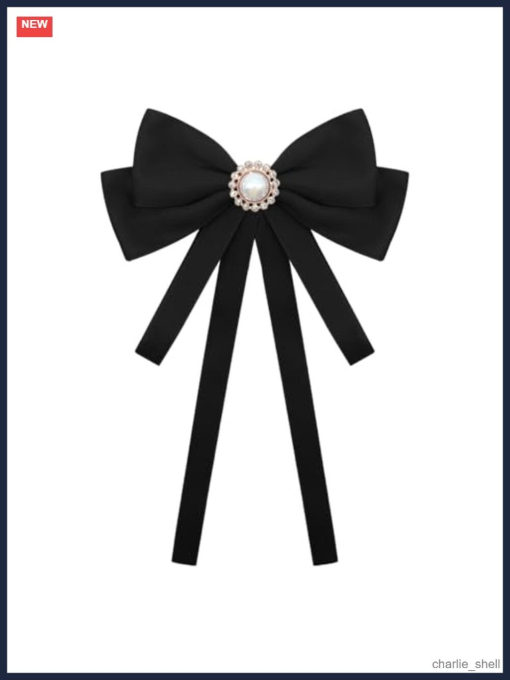 Pre-Tied Satin Ribbon Bow Tie Adjustable for Women Girls Party Cosplay